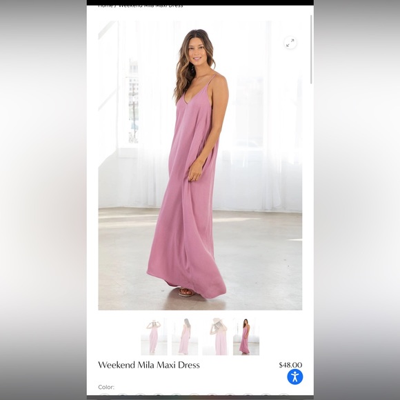 Love stitch maxi dress - Picture 6 of 6